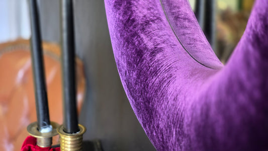 Amethyst Velvet Mirror