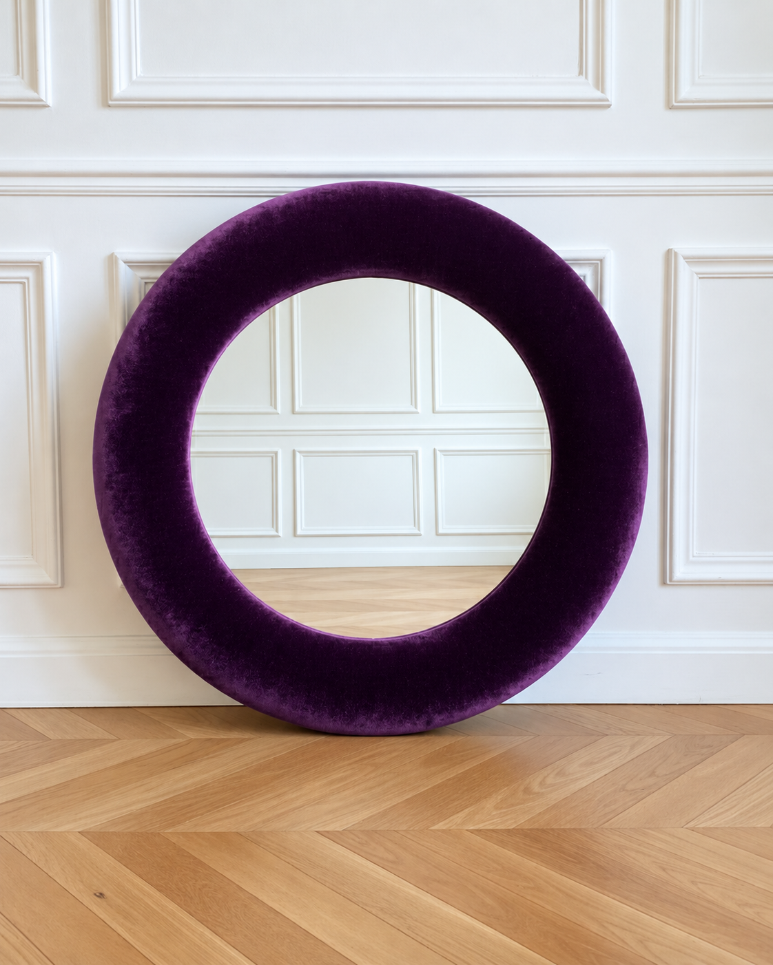 Amethyst Velvet Mirror