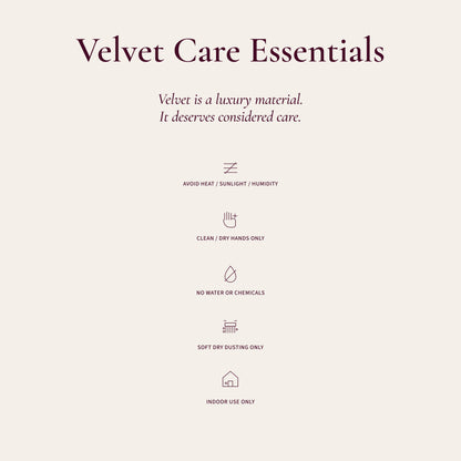 Amethyst Velvet Mirror